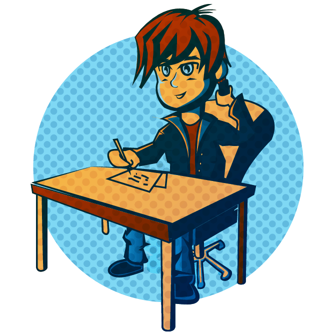 Afbeelding niet goed geld terug karakter