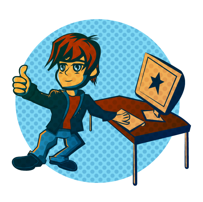 Afbeelding helpende karakter