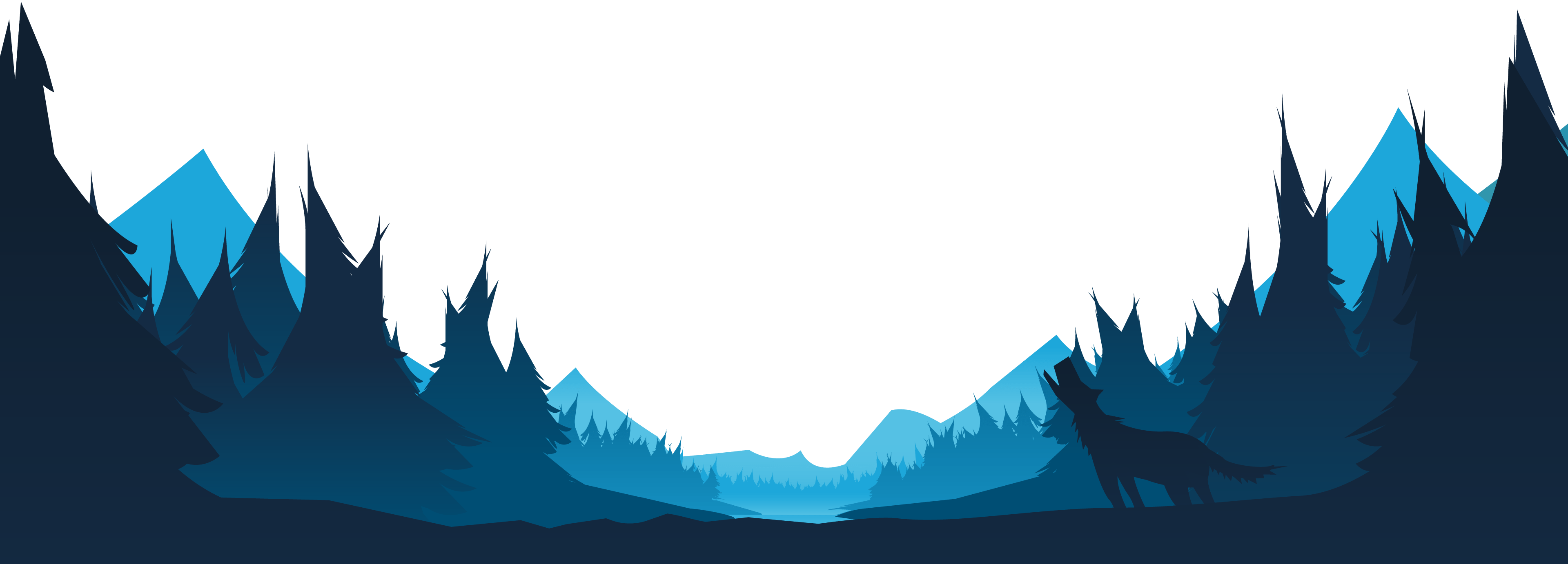 Illustratie landschap